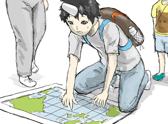 アミメコミック：地図の読めぬ者